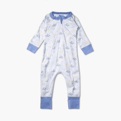 Gender Neutral BABY ZIP ROMPER - Sapling Organic
