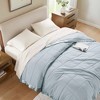 Soft Cozy Throw Blanket for All Seasons, Lightweight 100% Polyester Microfiber Bed Blanket - 4 of 4