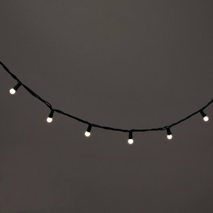 50ct LED Smooth Sphere Christmas String Lights with Green Wire - Wondershop™ - 1 of 4
