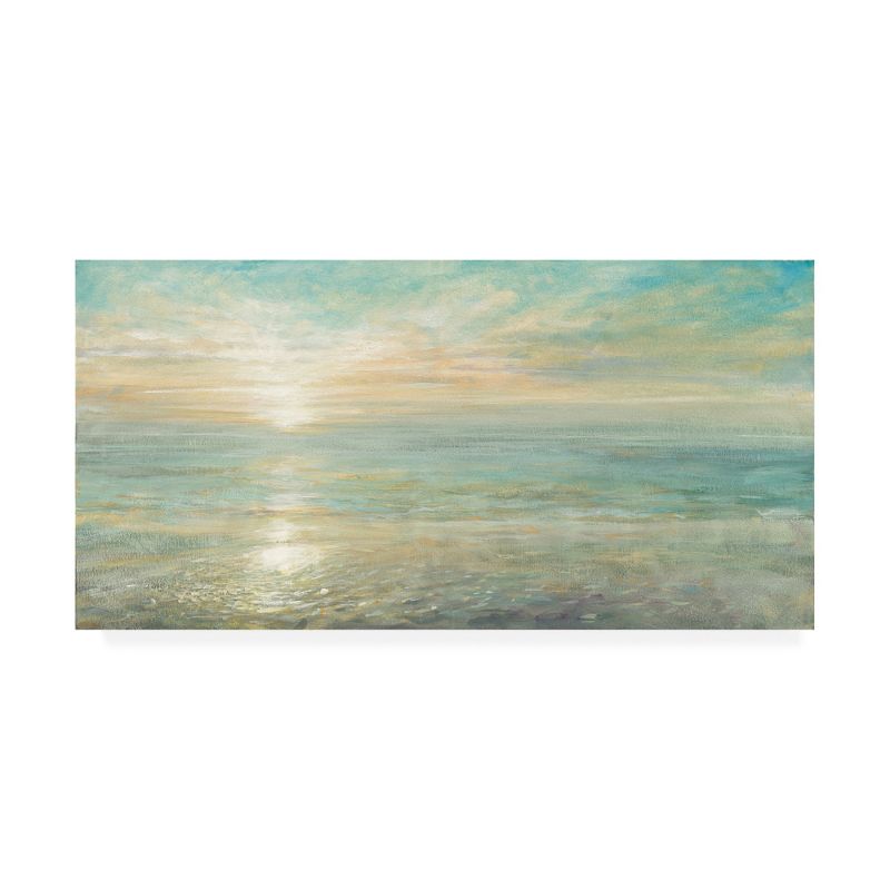 Trademark Fine Art -Danhui Nai 'Sunrise Painting' Canvas Art, 2 of 5