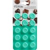 Trudeau 2pk Cupcake Chocolate Molds Aqua : Target