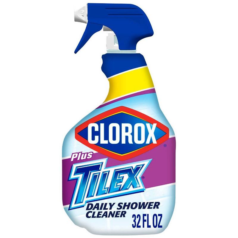 Clorox Plus Tilex Daily Shower Cleaner Spray Bottle - 32oz, 1 of 9
