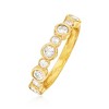 Ross-Simons 0.50 ct. t.w. Bezel-Set Diamond Ring in 14kt Yellow Gold Size 7 - 3 of 4