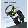 Dexnor for Samsung Galaxy Watch 6 Classic Band [47mm] [43mm],Galaxy Watch 6 Band [40mm] [44mm],[Raised Bezel & Snap-on] Rugged Shockproof Case - 3 of 3