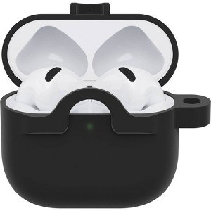 OtterBox Apple AirPods (4th Gen) Headphone Case - Black Crystal - 1 of 4