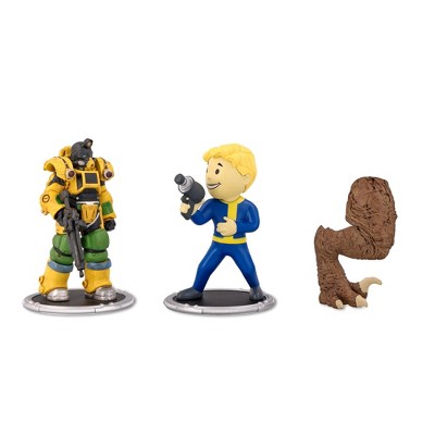 Toynk Fallout Excavator and Vault Boy (Gun) Mini Figure Set (Build-a-Figure Deathclaw)