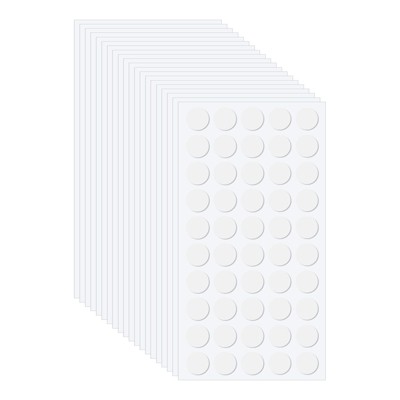 Unique Bargains Round Removable Adhesive Poster Double-Sided Adhesive Dots