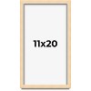 PosterPalooza | Classic Modern Yellow Picture Frame - UV Acrylic, Foam Board Backing, Hanging Hardware - 2 of 4