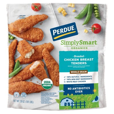 Perdue Simply Smart Organic Whole Grain Breaded Chicken Breast Tenders - Frozen - 29oz