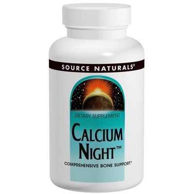 Calcium Night Formula by Source Naturals, Inc.  -  120 Tablet