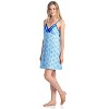 Casual Nights Women's Sleepwear Camisole Nightshirt Nightie - 2 of 4