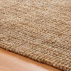 Natural Braided Jute Indoor Area Rug or Runner - Blue Nile Mills - 4 of 4