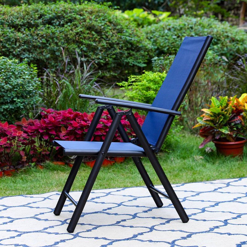 2pk Outdoor 7 Position Arm Chairs with High Backs & Aluminum Frames - Captiva Designs
, 5 of 15