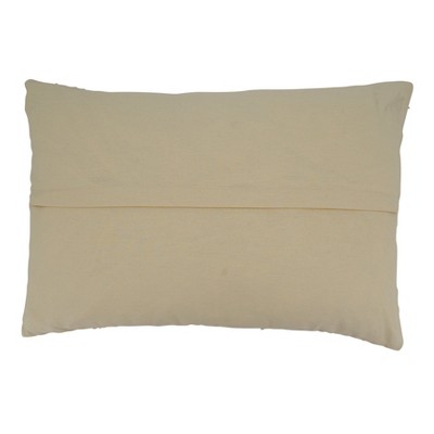 Chic Knotted Texture Cotton Throw Pillow Cover 16"x24"