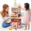SUGIFT Kids Kitchen Playset, Pretend Play Kitchen with Sounds and Lights - 2 of 4