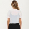 Anna-Kaci Women's Short Sleeve Chiffon Bolero Shrug with Soft Draped Open Front and Lightweight Flowing Silhouette - 4 of 4