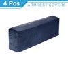 Unique Bargains Non Slip Scratch Resistant Soft Sofa Armchair Covers - 3 of 4