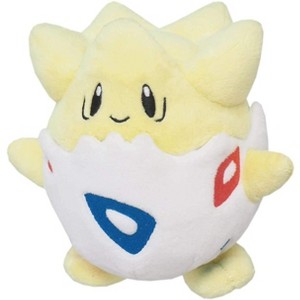 Pokemon Sanei All Star Collection 8 Inch Plush - Togepi PP043 - 1 of 3