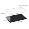 Unique Bargains Acrylic Self-Assembly Thickened Collectibles Display Case - 2 of 4