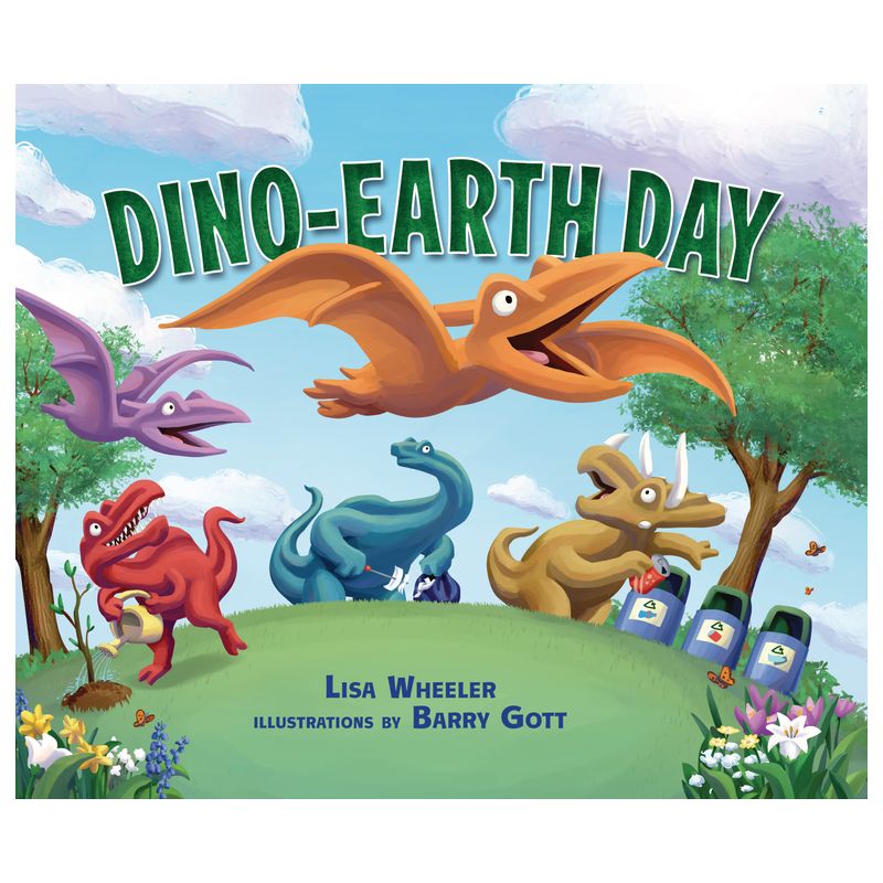 Dino-Earth Day - (Dino-Holidays) by  Lisa Wheeler (Hardcover), 1 of 2