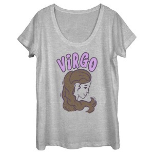 Women's Lost Gods Zodiac Virgo Art Symbol T-Shirt - 1 of 4