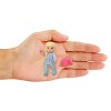 BABY Born Minis Playset - Doll with Blue Eyes, Horse with Helmet & Carrot Accessory - 4 of 4