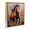 Stupell Industries Vivid Horse Galloping, 18" x 18" - 3 of 4