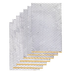 VEVOR Car Sound Deadening Mat, 80 mil 36 sqft Car Sound Dampening Material, Butyl Automotive Sound Deadener, Silver - 1 of 4