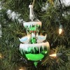 Italian Ornaments 6.5 Inch Swan Fountain Ornament Christmas Carousel Tree Ornaments - 3 of 3