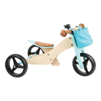Small Foot Wooden 2-in-1 Tricycle & Balance Bikes