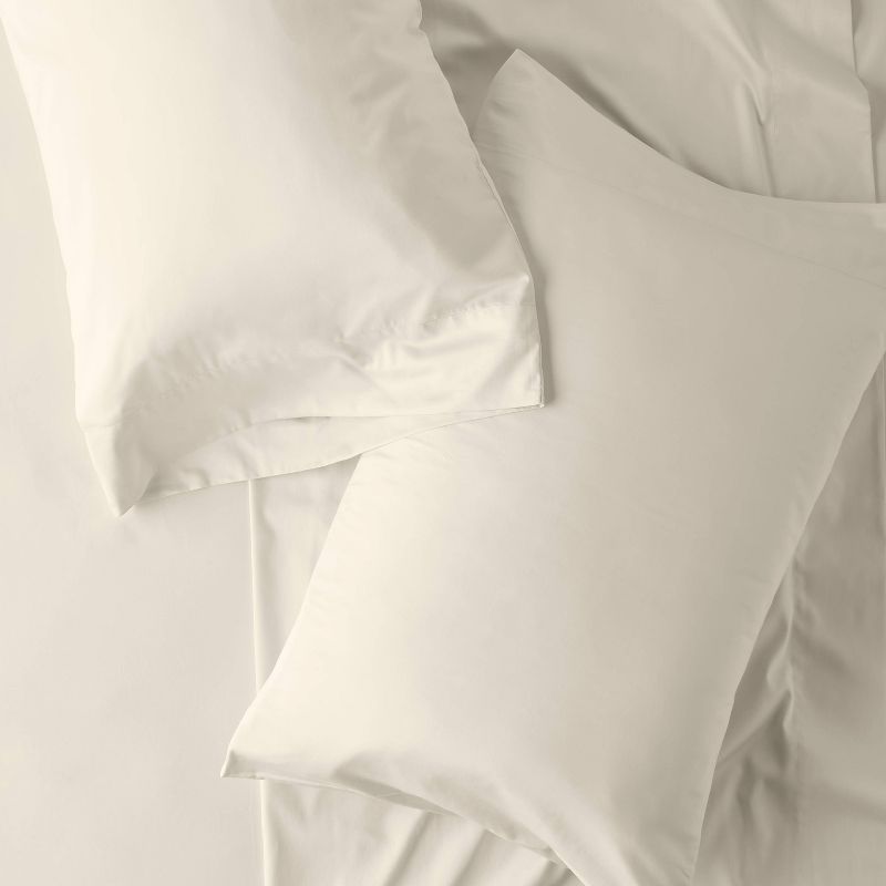 300 Thread Count Temperature Regulating Solid Pillowcase Set - Casaluna™, 4 of 6