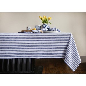 Solino Home Linen Stripe Tablecloth | Amalfi - 1 of 4