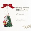 Spode Christmas Tree Snowman Tree Hugger Ornament - 3 of 4