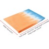 INSPIRE CHIC Women's Contrast Color Imitation Cashmere Ombre Fringe Soft Winter Warm Scarves 1Pc - 3 of 4