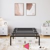 Jojoka Heavy Duty Metal Platform Bed Frame, 900 lbs Support, No Box Spring Needed, Quiet, Sturdy, Underbed Storage, Easy Assembly - 3 of 4