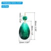 Unique Bargains Crystal Pendants Teardrop Beads for DIY Lamp Arts Crafts Decoration 10 Pcs - 2 of 4