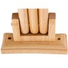 ALFI AB5506 16Inch Triple Rack Wooden Towel Bar Bathroom Accessory - 2 of 4