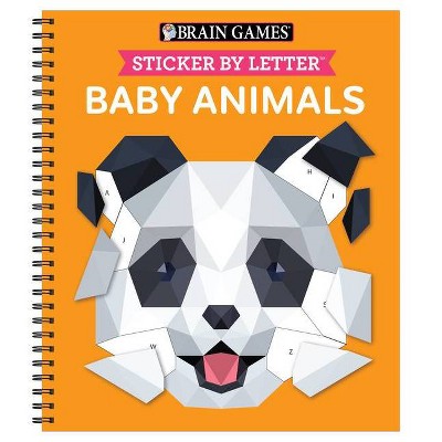 Brain Games - Sticker By Letter: Dinosaurs - Publications International Ltd  & Brain Games & New Seasons (sticker Puzzles - Kids Activity Book) : Target