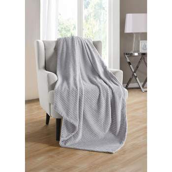 Kate Aurora Living Ultra Soft And Plush Tufted Hypoallergenic Fleece Throw Blanket Covers