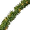 Swtroom 25Ft Christmas Garland Pre-Lit 100 Warm White Lights Soft Artificial Christmas Garland Fireplace Xmas Christmas Collection - 4 of 4
