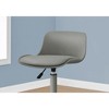 TiramisuBest Grey Metal Adjustable Ergonomic Kids Office Chair, 18.5x18.5x25.5 inches - 2 of 4