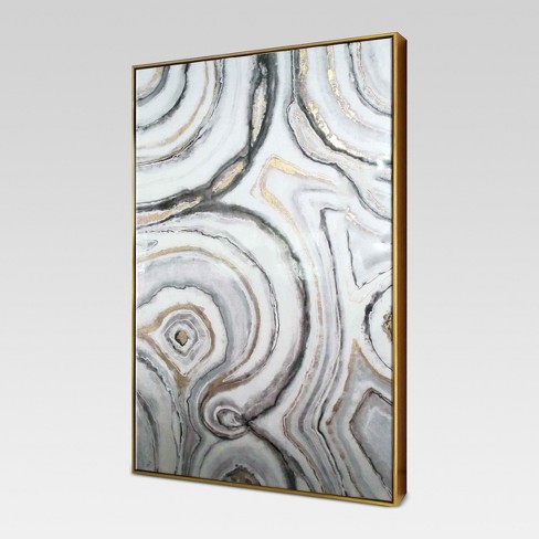 40 X 25 Geode Framed High Gloss Canvas Project 62 Target