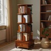 Vynxaria 360-Degree Rotating Narrow Bookshelf with 5-Tier Storage for Small Spaces - 2 of 4