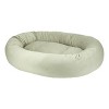 Arlee Home & Pet Orbit Orthopedic Chew Resistant Eco-Friendly Memory Foam Dog Bolster Bed - Cobblestone - XL - 3 of 4