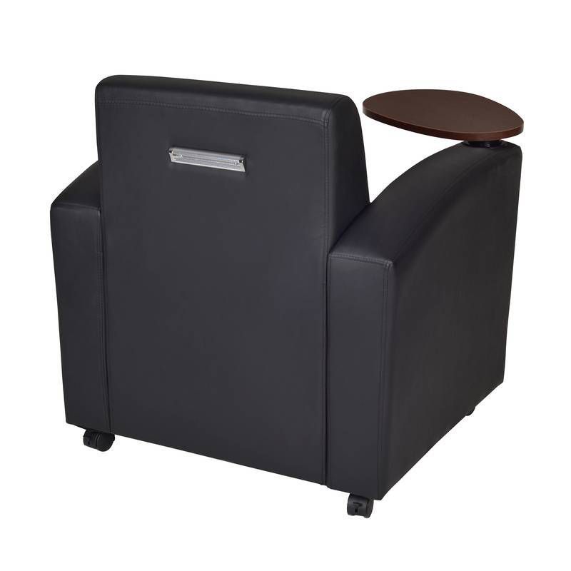 Nova Tablet Arm Chair Black/Java - Regency, 5 of 11