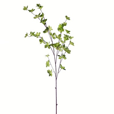 Vickerman 46" Artificial Green Leaf Spray. Includes 3 sprays per pack.