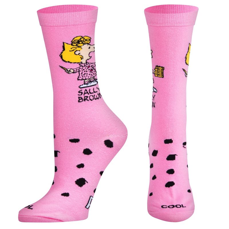 Cool Socks, Sally Brown, Funny Novelty Socks, Medium, 2 of 6