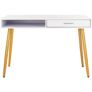 Jorja 1 Drawer 1 Shelf Desk - DSK2200 - Safavieh - 1 of 4