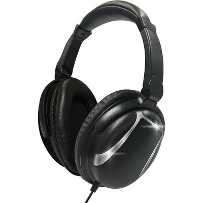 Maxell Bass 13 Headphones - Stereo - Wired - Over-the-head - Binaural - Circumaural - Black