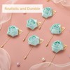 Unique Bargains Realistic Rose Boutonnieres Flower Pins for Wedding Ceremony 24 Pcs - 3 of 4